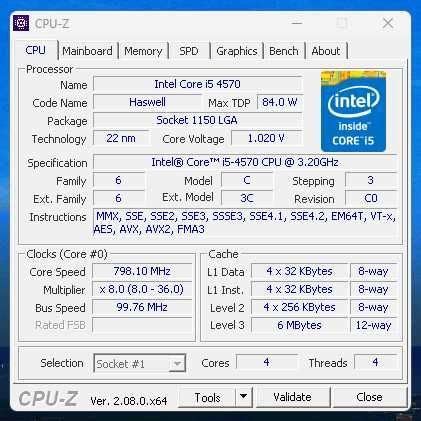 Процесор intel core i5 4570 сокет 1150 гр. Варна Колхозен пазар • OLX.bg