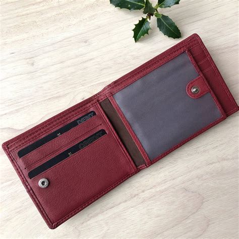 Red Wallets For Men Iucn Water