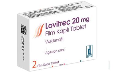 LOVITREC 20 MG FILM KAPLI TABLET 2 TABLET FİYATI Market Fiyatları