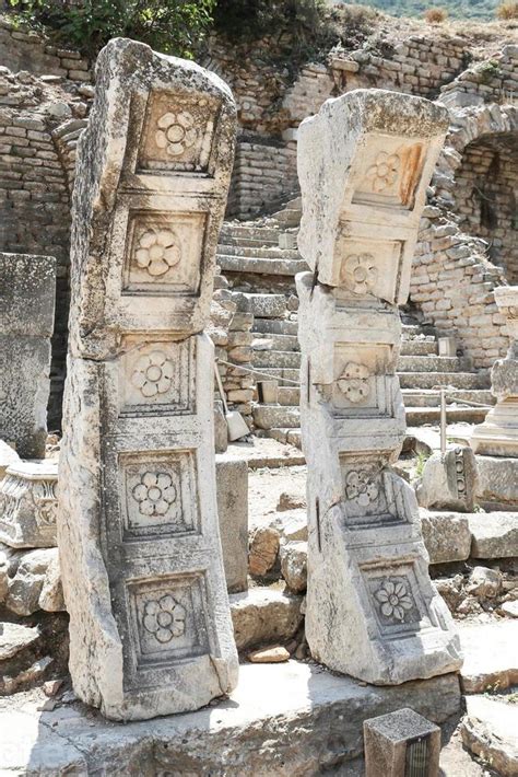 Ruins in Ephesus Ancient City 10298328 Stock Photo at Vecteezy