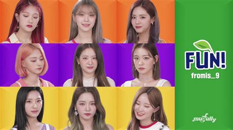 On Twitter Fromis Fun Muply All Members With Lyrics