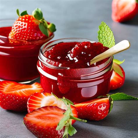 Easy Strawberry Jam Just 3 Ingredients No Pectin Living Smart And Healthy