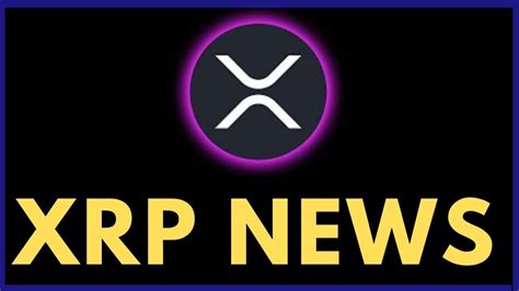 Crypto News Urgent Xrp News Youtube