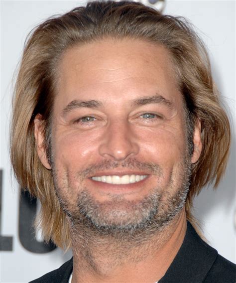 Josh Holloway Long Straight Casual Hairstyle