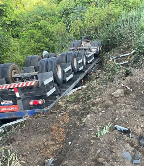 Acidente Carreta Deixa Uma V Tima Fatal Em Cajati Portal