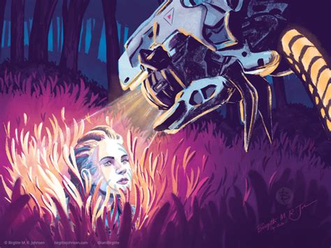 Aloy And Watcher By Birgitte M R Johnsen On Dribbble