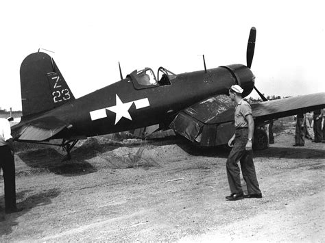 Asisbiz Vought F U D Corsair Vbf White Z At Nas Wildwood