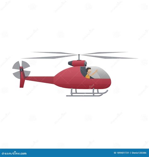 Piloto De Helic Pteros Ilustraci N Vectorial De Helic Ptero