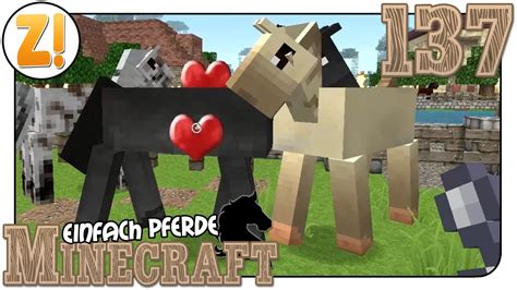 Minecraft Einfach Pferde Herde wächst 137 Let s Play