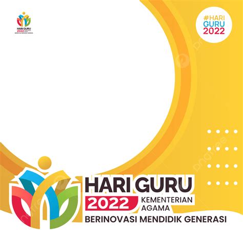 Twibbon Kuning Hari Guru Nasional November Hut Hgn Ke Hd