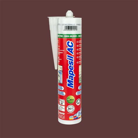 Mapei AC Mapesil Silicone Sealant Chocolate 310ml