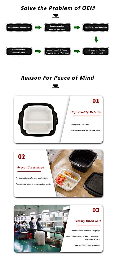 Customized Round PP Plastic Hot Pot Food Grade Disposable