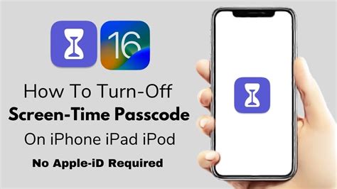 Ios How To Turn Off Screen Time Passcode On Iphone Ipad Ipod No