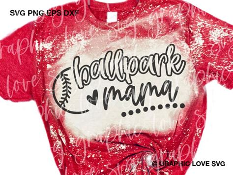 Ballpark Mama Svg Baseball Mom Svg Softball Mom Svg Etsy