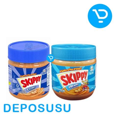 Jual SELAI SKIPPY JAM PEANUT BUTTER SPREAD CREAM CHUNKY 170g