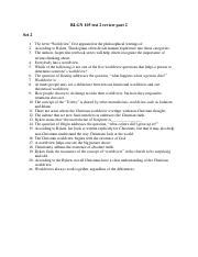 Rlgn Test Review Part Pdf Rlgn Test Review Part Set