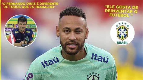 Neymar Rasga Elogios A Fernando Diniz Ele Difernete De Todos Que J