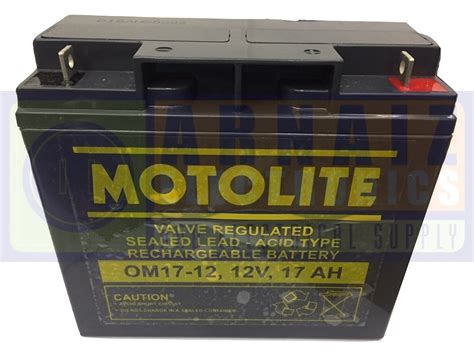 Battery V Battery Motolite V A Om V Ah Hr Arnaiz