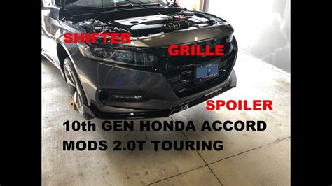 10th Gen Honda Accord Mods On A 20t Touring Youtube