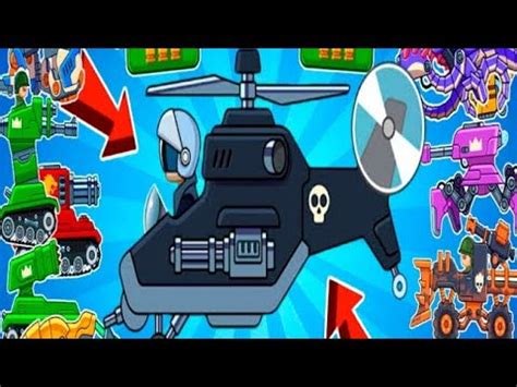 Boss Hellacopter Vs All Tanks And Booster Rapid Reload Hills Of