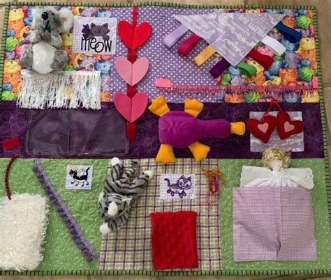 Alzheimers Fidget Quilt Etsy Uk Fidget Quilt Quilts Quilting Crafts