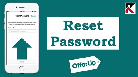 How To Reset Forgotten Password On Offerup App Youtube