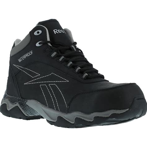 Black Composite Toe Waterproof Work Hiker Reebok Beamer