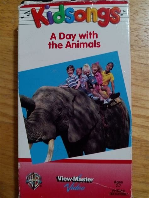 Kidsongs A Day With the Animals VHS 1986 View Master Video 25 - Etsy