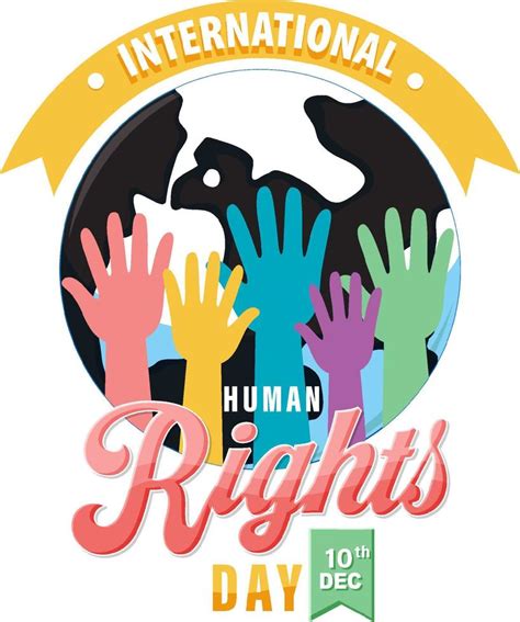 International Human Rights Day Banner Design 13763251 Vector Art At