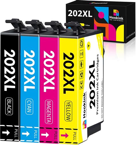 Amazon Hookink 202XL Ink Cartridges For Epson Printer