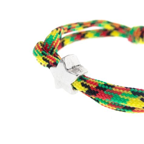 One Love Reggae Bracelet Jamaica Friendship Rope Bracelet Mens Womens