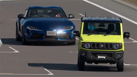 Toyota Gr Supra Rz Vs Suzuki Jimny Xc At Nurburgring Nordschleife Youtube