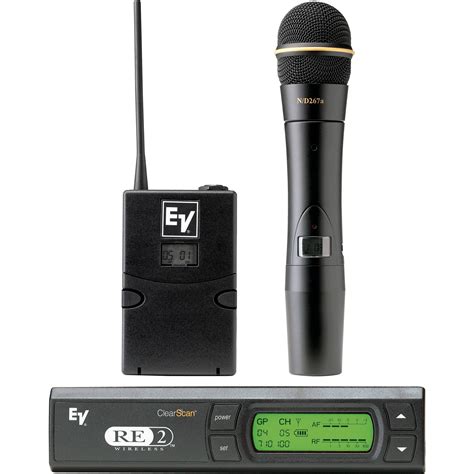 Electro Voice Re Uhf Wireless Combo Microphone F U