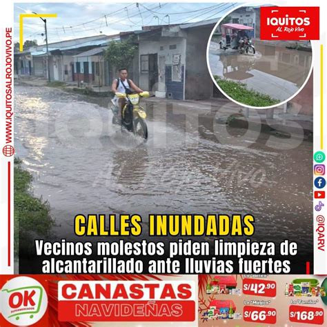 Belén CALLE INUNDADA AFECTA A VECINOS De Loreto Para El Mundo