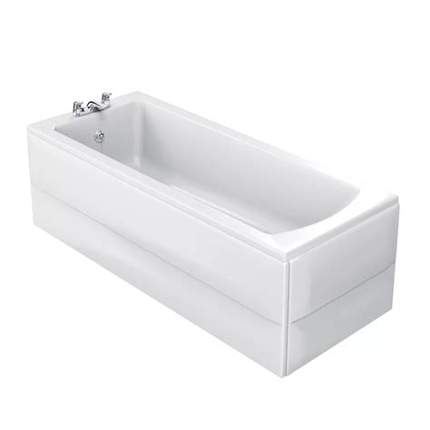 Ideal Standard Vue White Bath front panel (W)1700mm | Departments | DIY ...