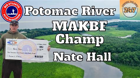 Tidal Potomac Bass Fishing Makbf Champion Nate Hall Youtube