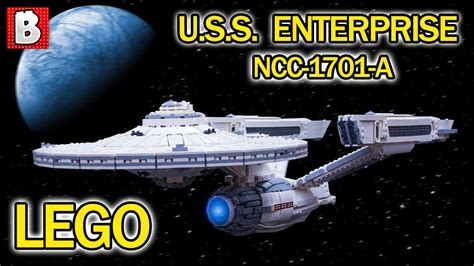 LEGO U.S.S. Enterprise NCC-1701-A Star Trek Custom UCS Build