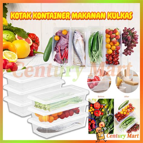 Jual Toples Panjang Serbaguna Kotak Penyimpanan Kulkas Premium Kotak