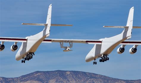 World's largest plane takes flight with a hypersonic vehicle in tow