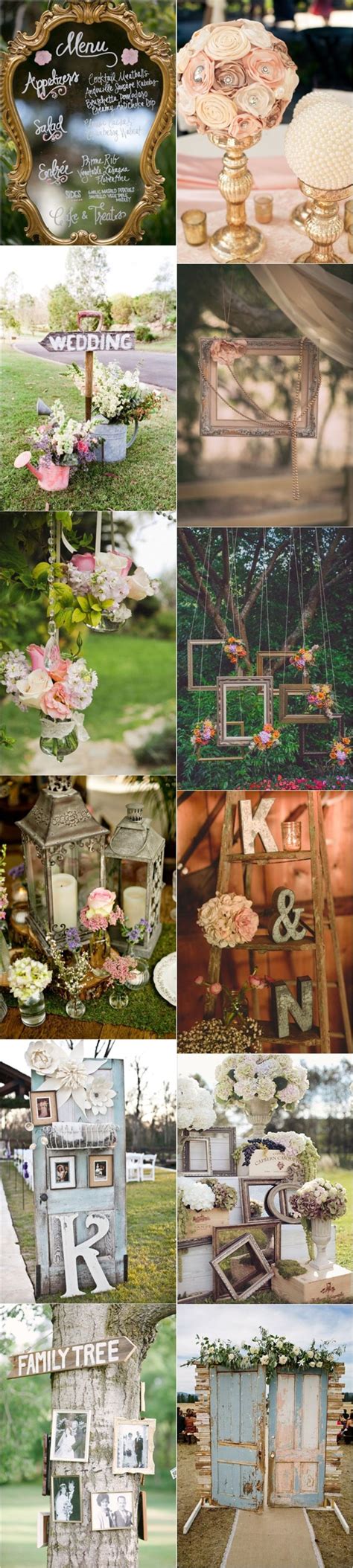 25 Genius Vintage Wedding Decorations Ideas | Deer Pearl Flowers