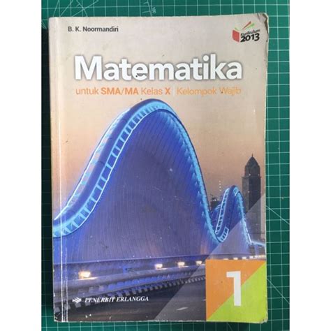 Detail Buku Matematika Wajib Kelas Kurikulum Penerbit Erlangga