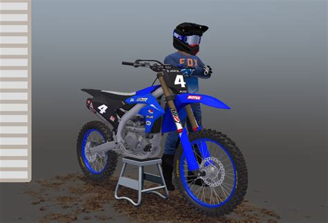 Loctite Yz 450f Blue Rims Edition MXB Mods