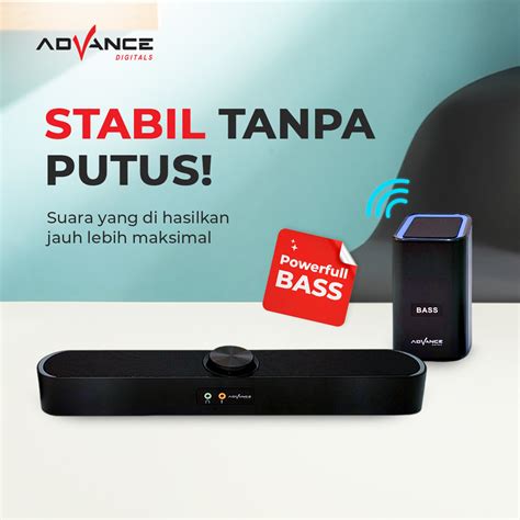 Jual Advance Cls Bt Soundbar Multimedia Speaker Subwoofer Bluetooth