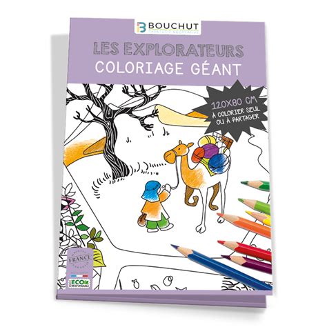 Coloriage G Ant Les Explorateurs Bouchut Papeterie