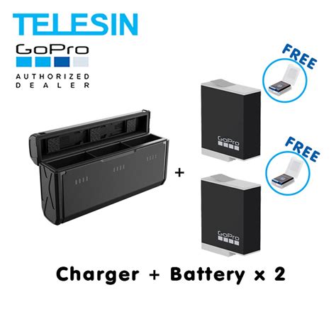 Gopro Telesin Storage Charging Box Gopro Enduro Battery X