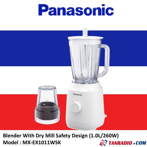 Panasonic Blender With Dry Mill Safety Design L W Mx Ex Wsk