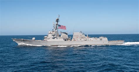 HII S 1st Flight III Arleigh Burke Class Destroyer For Navy Completes