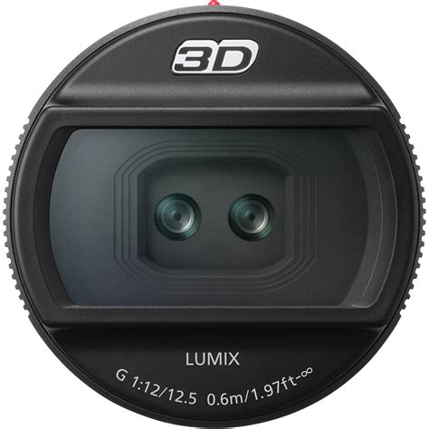 Panasonic 3D LUMIX G 12.5mm/F12 Lens for DMC-GH2 H-FT012 B&H