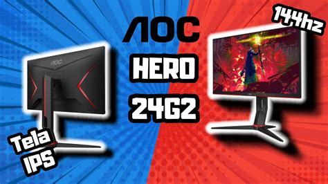 UNBOXING MONITOR AOC HERO 24G2 144HZ YouTube