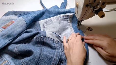 How To Make Old Jeans Upcycle Tote Bag 3 Ideas Tutorial Youtube